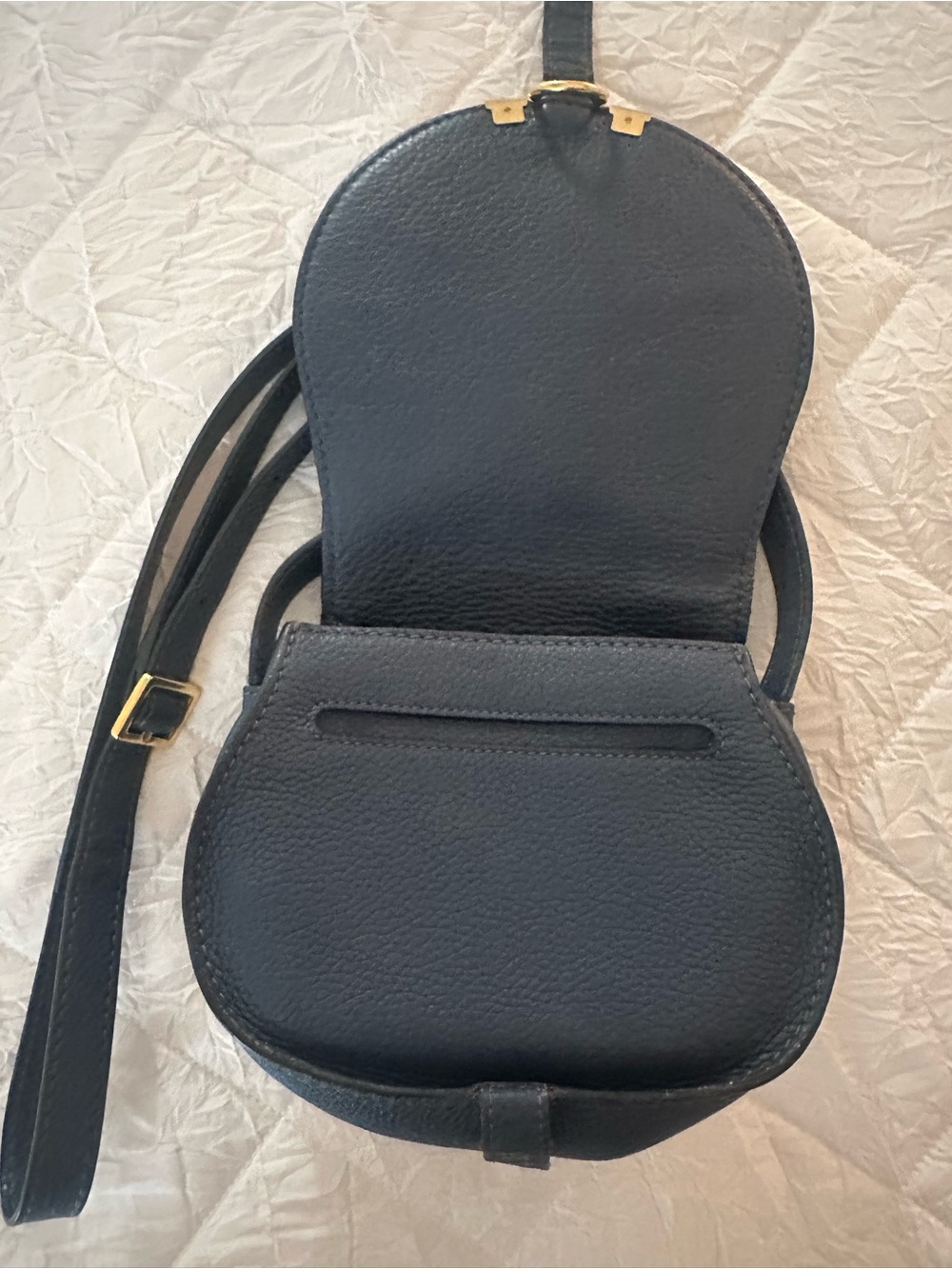 Chloe Mini Marcie Leather Bag - Picture 4 of 12